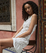ADRIENNE DRESS -- SALT