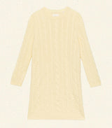 ALICE CASHMERE DRESS -- BUTTERCUP