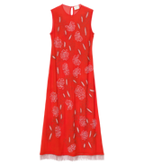 CHANDRA DRESS -- ORANGE CITRINE