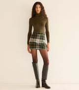 CHIERI SKIRT -- MACGRAW PLAID