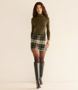 CHIERI SKIRT -- MACGRAW PLAID