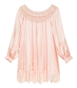 CICELY DRESS -- PEACH SORBET