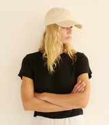 CLARO BASEBALL HAT -- CREAM COTTON