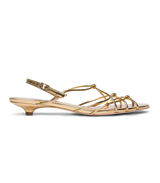 COMPORTA SANDAL -- BRASS FOIL LEATHER