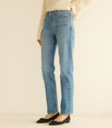 DIANA MID RISE JEAN -- MARVILLE WASH