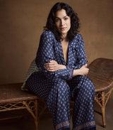 ELENE TOP -- BLEU TAORMINA PAISLEY