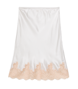 ELOWETTE SKIRT -- SALT AND PEACH LACE