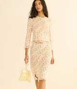 FAYETTE TOP -- SOFT CAMELLIA