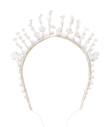 FAYE TIARA -- ANTIQUE PEARL