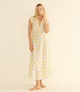 HELIA DRESS -- DAHLIA FLORAL