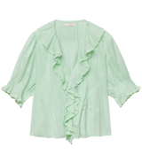 HENRI TOP -- SEAFOAM