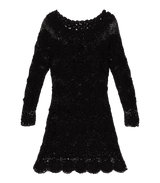 HYACINTHE DRESS -- BLACK