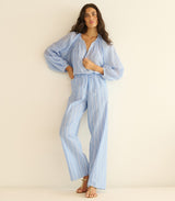 JONIE TOP -- SALERNO STRIPE