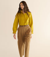 LEANDRA TOP -- OAKMOSS
