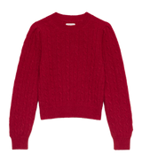 LINDON SWEATER -- CERISE