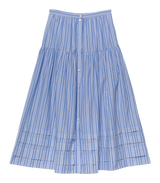MARCELINE SKIRT -- SALERNO STRIPE