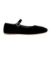 MARY JANE SLIPPER -- BLACK