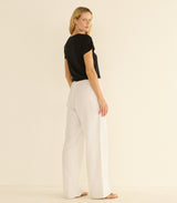 LAVON LINEN PANT -- SALT