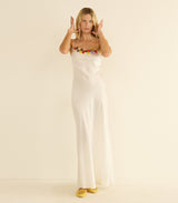 OLEANDER DRESS -- SALT