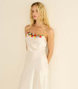 OLEANDER DRESS -- SALT