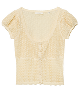 PRISCILLA CARDIGAN -- VANILLA