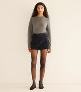 RAINA SKIRT -- MARIANNE PINSTRIPE
