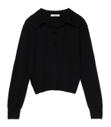 REED SWEATER -- BLACK