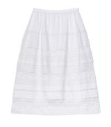 SIDRA SKIRT -- SALT