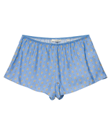 THELMA SHORT -- PERIWINKLE CADIZ FOULARD