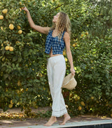 THEO TOP -- DORSET PLAID