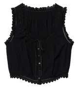TRAVELER TOP -- BLACK